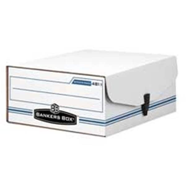 Fellowes Fellowes Mfg. Co. FEL48110 Binder-Pak Storage File- 9-.13 in x11-.38 in x4-.75 in - White-Blue FEL48110 - main